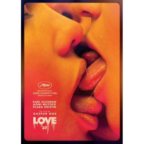 Love De Gaspar Noé Avec Karl Glusman, Aomi Muyoc... - Affiche Originale De Film Format 120 X 160 Cm