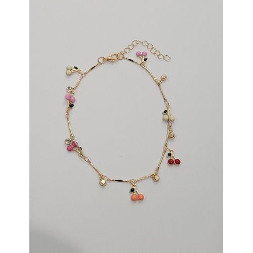 Chaine Cheville Petites Cerises Multicolores !