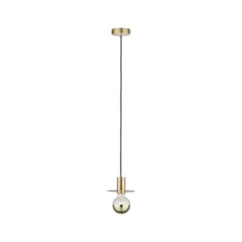 Suspension Led Stian E27 Max60w D155mm Métal Laiton Brossé 230v Sans Ampoule