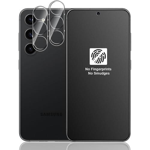 Verre Trempé Mat Pour Samsung Galaxy S23 5g Caméra Arrière Protecteur 2+2 Pièces, 9h Dureté Matt Protection Écran, Anti-Reflet Et Anti-Traces De Doigts Mat Protège Écran