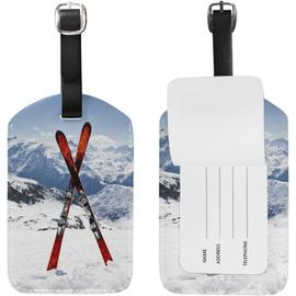 Porte-skis sur barres de toit White Bear 4 MENABO - Feu Vert