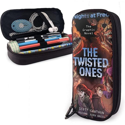 Grande Trousse À Crayons Freddie's Five Nights At Freddy's Pochette De Grande Capacité Porte-Stylo Fournitures Scolaires Pour Collège, Lycée, Bureau, Étudiants, Fille, Garçon, Adulte, Adolescent