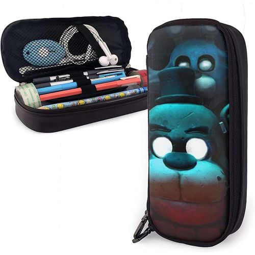 Grande Trousse À Crayons Freddie's Five Nights At Freddy's Pochette De Grande Capacité Porte-Stylo Fournitures Scolaires Pour Collège, Lycée, Bureau, Étudiants, Fille, Garçon, Adulte, Adolescent