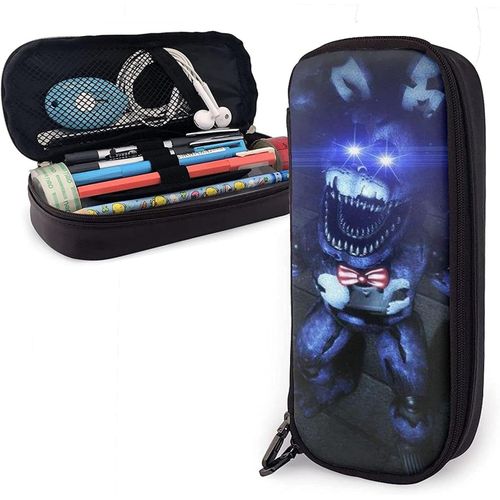 Grande Trousse À Crayons Freddie's Five Nights At Freddy's Pochette De Grande Capacité Porte-Stylo Fournitures Scolaires Pour Collège, Lycée, Bureau, Étudiants, Fille, Garçon, Adulte, Adolescent