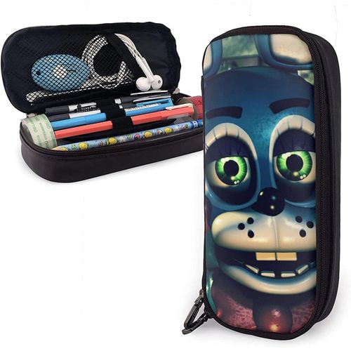 Grande Trousse À Crayons Freddie's Five Nights At Freddy's Pochette De Grande Capacité Porte-Stylo Fournitures Scolaires Pour Collège, Lycée, Bureau, Étudiants, Fille, Garçon, Adulte, Adolescent