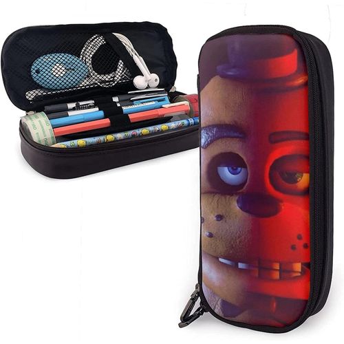 Grande Trousse À Crayons Freddie's Five Nights At Freddy's Pochette De Grande Capacité Porte-Stylo Fournitures Scolaires Pour Collège, Lycée, Bureau, Étudiants, Fille, Garçon, Adulte, Adolescent