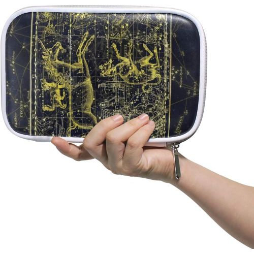 Sac De Papeterie Pour Stylos Sirène, Trousse De Maquillage Cosmétique À Fermeture Éclair Pour Étudiante, Fille, Garçon, Enfants, Licorne, Cheval, Chien, Constellation Du Zodiaque, Pochette À Main, Trousse À Crayons