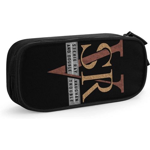 Stevie Ray Vaughan Trousse À Crayons, Sacs À Stylos De Grande Capacité, Sac De Rangement De Papeterie Pour Étudiants, Adapté Au Bureau Scolaire Des Garçons Et Des Filles