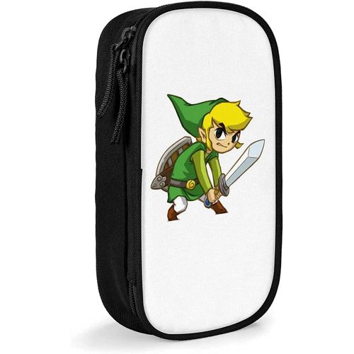 The Legend Of Z Elda Trousse À Crayons Pour Garçons, Grande Capacité, Avec Fermeture Éclair, Pochette De Rangement Pour Bureau, Porte-Crayon Portable, Cadeau Pour L'école, Le Travail Et Le Bureau