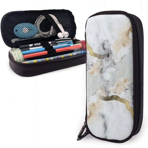 Trousse À Crayons Avec Motif De Vache - Grande Capacité - Pour Adolescents, Garçons Et Filles - Fournitures Scolaires Et De Bureau