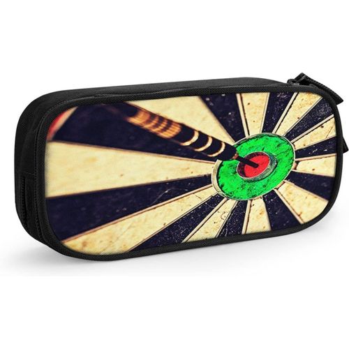 Trousse À Crayons De Grande Capacité Avec Motif Loup Affamé Sous Le Ciel Nocturne Pour Adolescents, Garçons, Filles, Fournitures Scolaires Et De Bureau