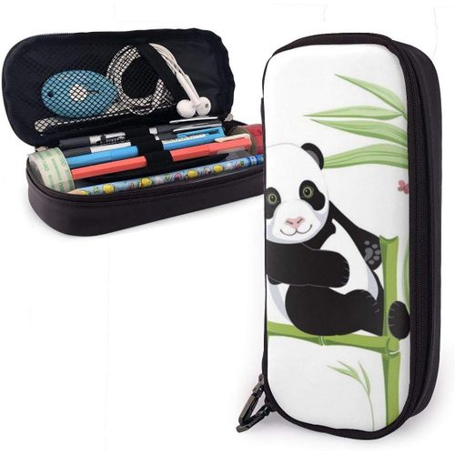 Trousse À Crayons En Toile Motif Dinosaure 21 X 5,5 X 5 Cm
