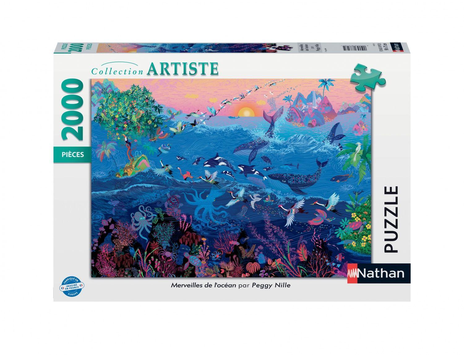 Puzzle En Bois De 2000 Pièces, Puzzle De Peinture De Renommée