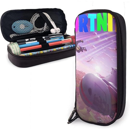 Trousse Noire En Nid D'abeille Pour Stylos, Articles De Papeterie, Trousse De Maquillage Pour Étudiants, Bureau, Collège, Collège, Collège, Collège