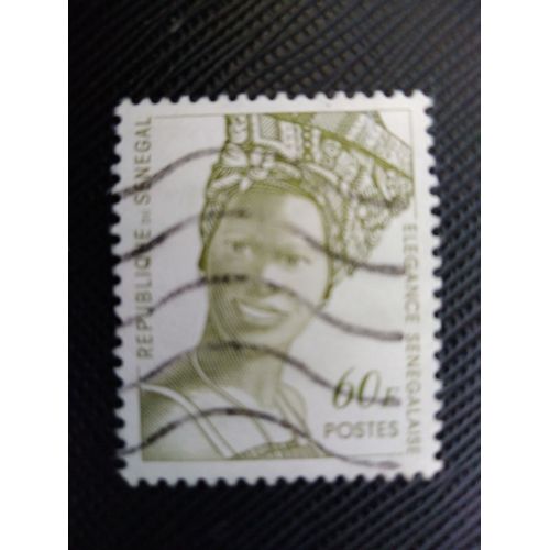 Timbre Senegal Yt 1241 Élégance Sénégal 1996 (020409 )