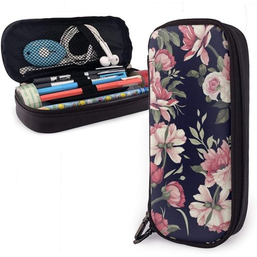 Lion Cub Family Predator Trousse À Crayons Verticale Sac De Papeterie Rétractable Mignon Trousse À Crayons Portable Sac À Crayons Sac Cosmétique Fille Femme Adulte