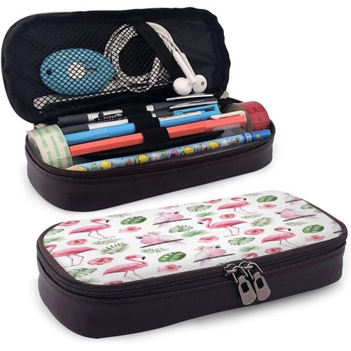Mid Century Trousse À Crayons Moderne Motif Triangle Atomique