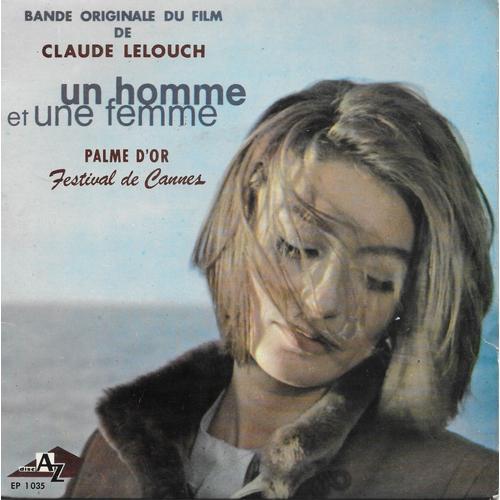 "Un Homme Et Une Femme" (Bande Originale Du Film) - Nicole Croisille & Pierre Barouh [Vinyle 45 Tours 7" Ep ] 1966