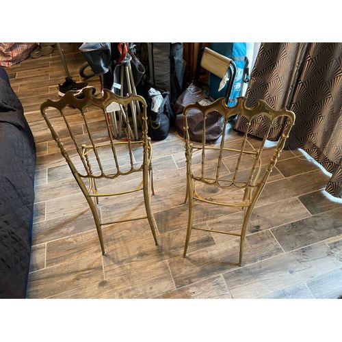 Chaises En Laiton 