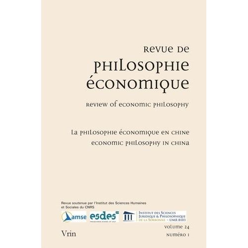 La Philosophie Économique En Chine