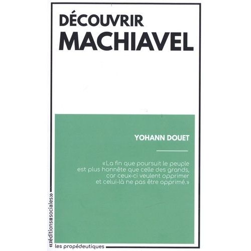Découvrir Machiavel