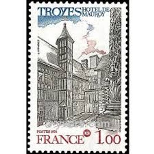 51ème Congrès National De La Fédération Des Stés Philatéliques Françaises À Troyes Année 1978 N° 2011 Yvert Et Tellier Luxe