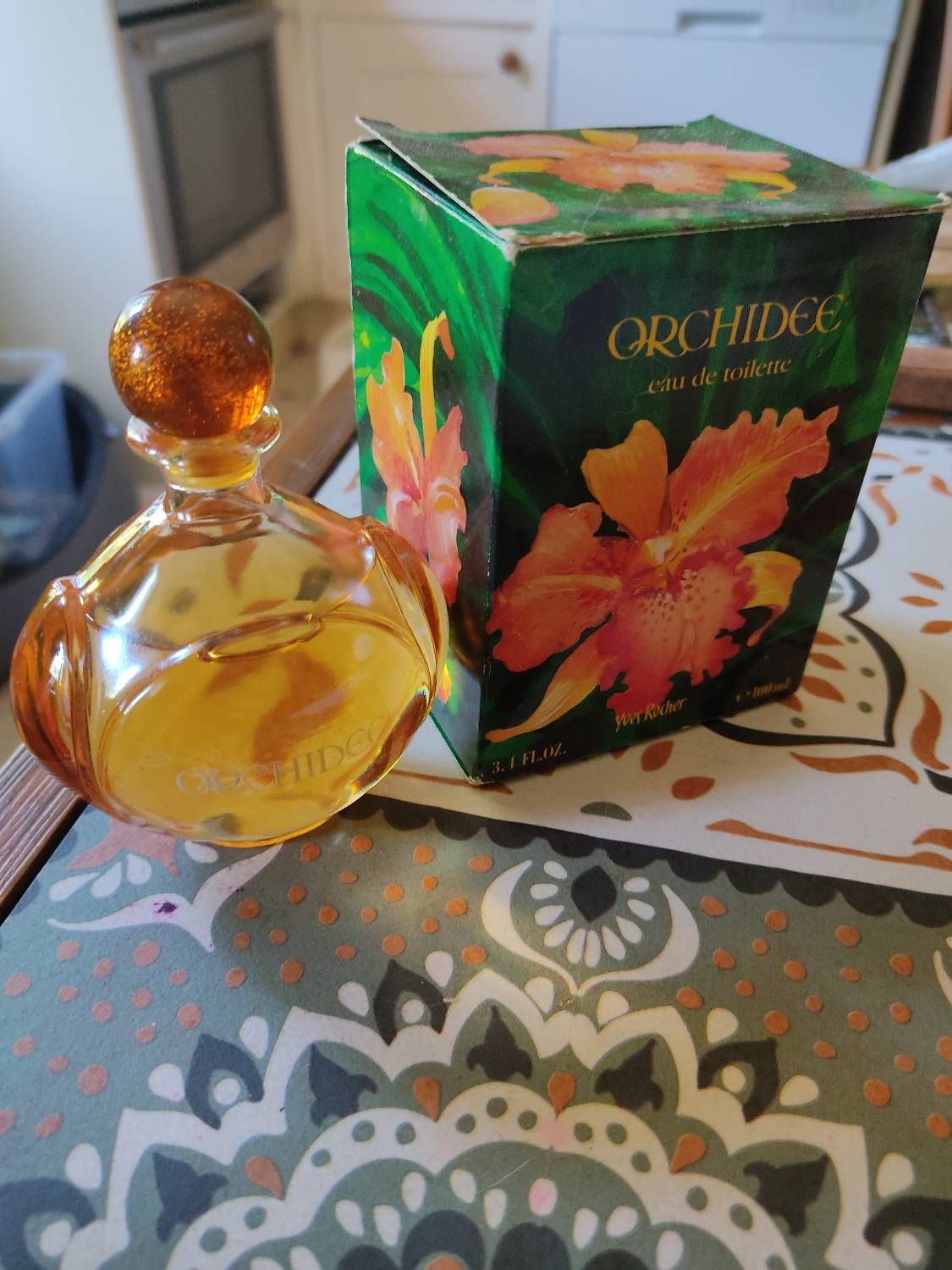 Parfum Eau De Toilette Orchidée Yves Rocher 100 Ml + Boîte 