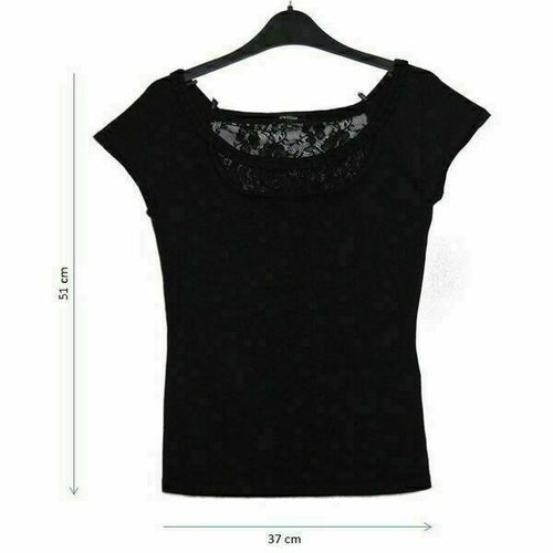 Morgan Haut Dentelles - Taille Xs - Coloris Noir