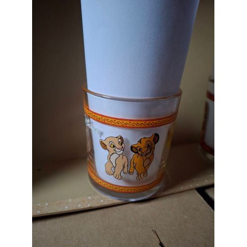 Verre Simba Et Nala
