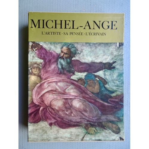 Michel-Ange, L'artiste, Sa Pensée, L'écrivain - Coffret 1 Vol. Éditions Atlas