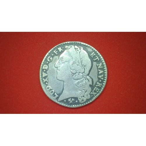 1/5 Ecu Au Bandeau, Louis Xv, 1766 L