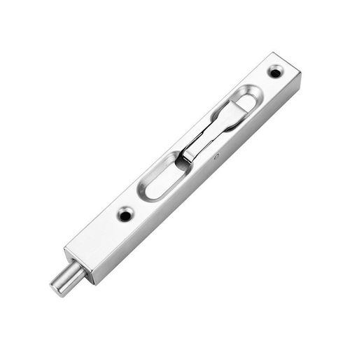 Loquets et loquets Loquet de porte caché, loquet de porte caché loquets de porte en acier inoxydable brossé Levier de loquet à pêne coulissant Loquet à feuillure coulissante pour portes en bois composite.