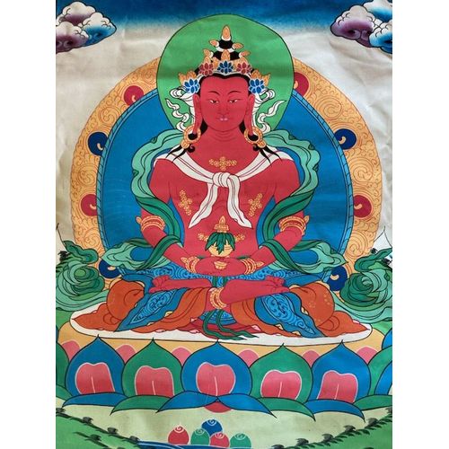 Tangka Tibétaine Amitayus