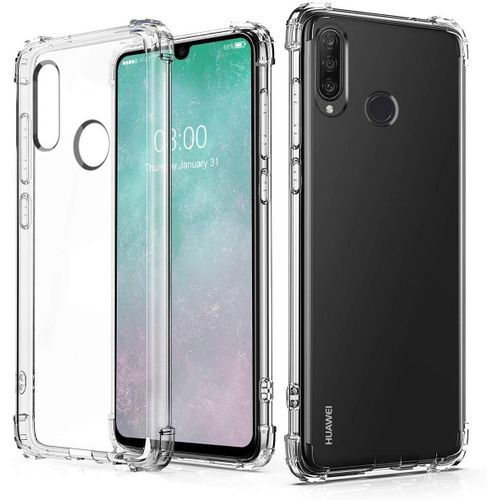 Coque Antichoc Huawei P30 Lite Avec Verre Pour Huawei P30 Lite