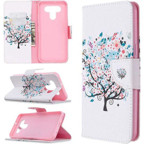 Étui À Rabat Pour Nokia 1.3 Portefeuille En Cuir Coque Folio Housse Protection Motif Petit Arbre Bookstyle Flip Cover Magnétique Stand Et Rangements Cartes Livre Style Pu Nokia 1.3 5.71"" Case
