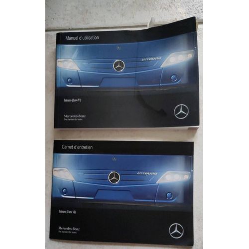 Carnet D'entretien Et Manuel D'utilisation De Mercedes-Benz Intouro (Euro Vi) 2019