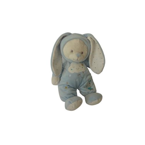 Doudou Peluche Ours 28 Cm Déguisé En Lapin Max Et Sax