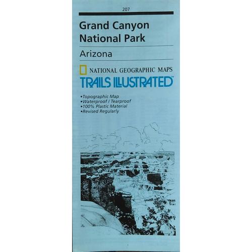 Grand Canyon Arizona Carte Topographique