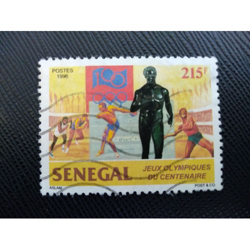 Timbre Senegal Yt 1186 Jeux Olympiques Modernes, Centenaire 1996 (020409 )