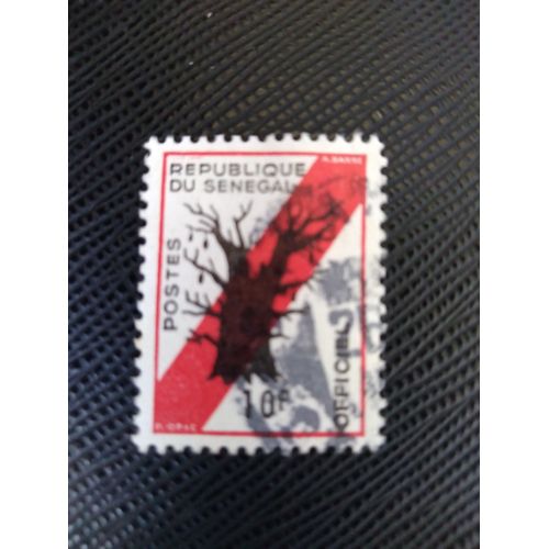 Timbre Senegal Yt S 11 Baobab 1966 (020409 )