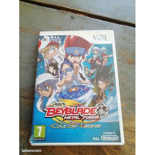 Jeu Beyblade Métal Fusion Wii Complet Pal Fr Très Bel État