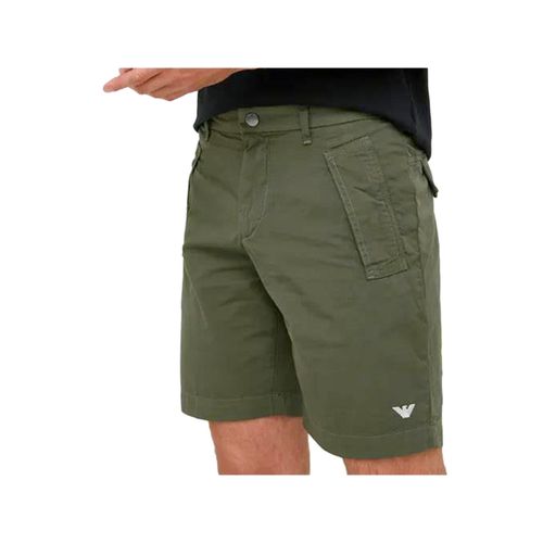 Short Emporio Armani Eagle Homme Vert