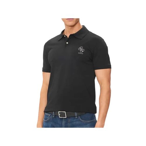 Polo Guess Logo 4g Homme Noir