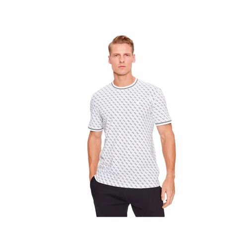 T Shirt Guess Multi 4g Homme Blanc