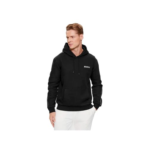 Sweat Guess Stripe Homme Noir