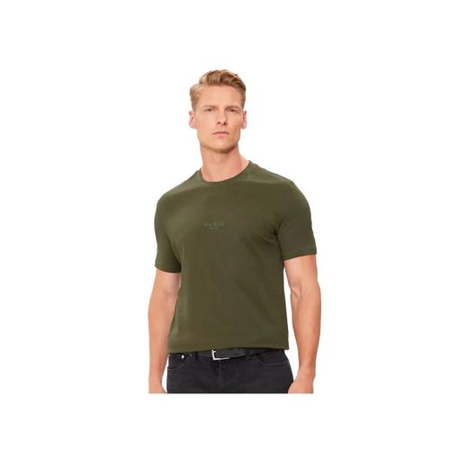 T Shirt Guess Aidy Homme Kaki