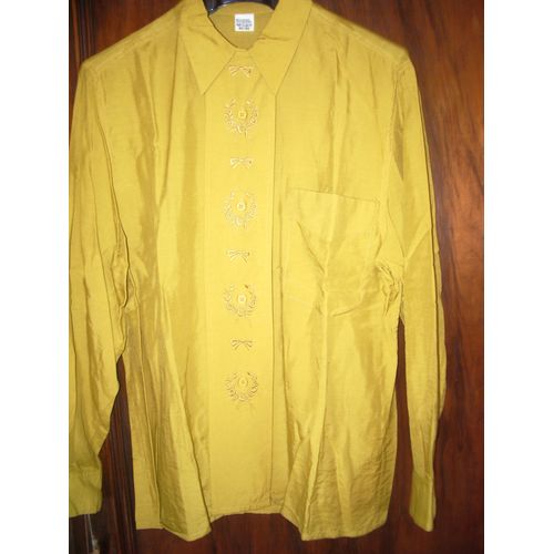 Chemise Anne Weyburn Ocre Taille 38