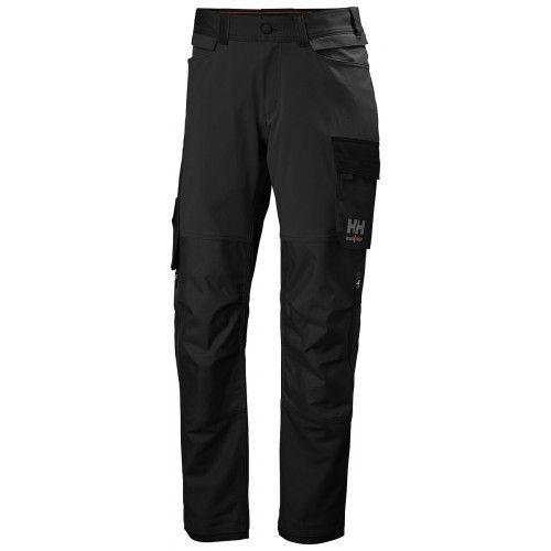 Pantalon de travail à tissu extensible Oxford 4X Connect - noir - M HELLY HANSEN