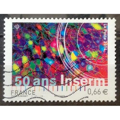 Inserm - Institut National De La Santé Et De La Recherche Médicale 0,66€ (Très Joli N° 4886) Obl - France Année 2014 - Brn83 - N24460