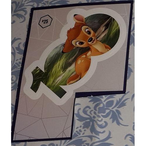 Image En Forme De Personnage N°25 - Sticker Album Auchan 2023 - Disney 100ans De Magie 1923 2023